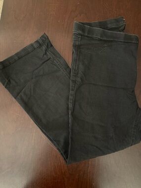 Cello Black Flare Wide Leg Jeans